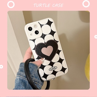 [พร้อมส่ง] เคสโทรศัพท์มือถือหนัง ลาย Tik Tok สําหรับ Apple iPhone 14 13 12 11 PROMAX XS XR XSMAX SE2020 6 7 8PLUS MINI