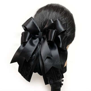 hair bow เน็ตติดผม โบว์ติดผม เครื่องประดับผม กิ๊บติดผม ริบบิ้นโบว์ โบว์พยาบาล โบว์ใหญ่ แฟชั่น อุปกรณ์ตกแต่งผม