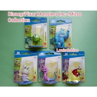 พร้อมส่ง Disney Pixar Monsters Inc Mattel Micro Collection Figurines Sully Boo Roz Mike Randall ฟิกเกอร์แท้ disneypixar