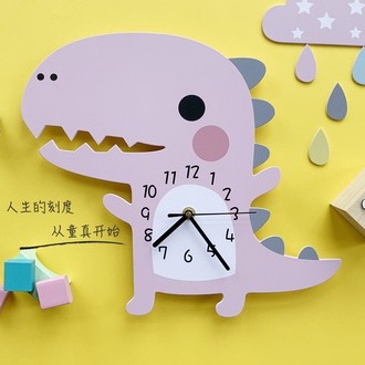 *พร้อมส่ง* นาฬิกาติดผนัง ไดโนเสาร์นาฬิกา