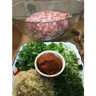 พริกแกงไส้อั่วตราแม่อำพรเชียงใหม่ขนาด500กรัม พริกแกงสูตรเข้มข้นหอมเครื่องเทศเหนือคุณภาพส่งออก