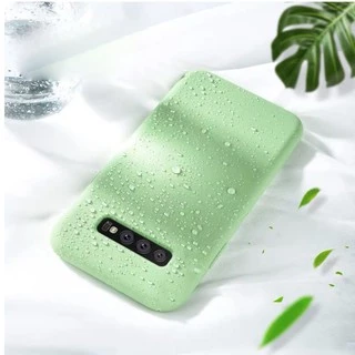 เคสโทรศัพท์มือถือซิลิโคน สีพื้น สำหรับ Samsung Galaxy S10 Plus S 10 E Note 8 Note 9