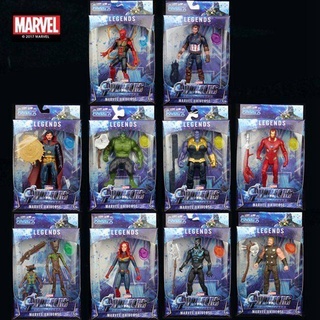 ⚡ ของเล่น ⚡ โมเดล Marvel  30 เซนติเมตรขนาดใหญ่ของเล่นมือรุ่นเวนเจอร์สร่วม I Ron Man Spider-Man ยักษ์ Veader