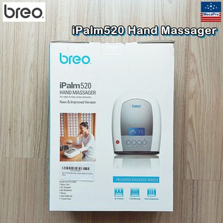 Breo® iPalm520 Electric Acupressure Palm Hand Finger Massager with Air Pressure Heat Compress เครื่องนวดมือ ไฟฟ้า ไร้สาย