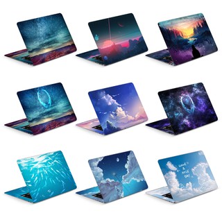 DIY Starry Sky Cover Laptop Skin Laptop Sticker Art Sticker 13.3/14/ 15.6/17 inch Laptop Decorat