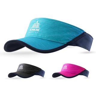 หมวกวิ่ง AONIJIE Visor Cap Outdoor Running Empty Top Hat Sport Marathon Visor Cap Ultralight Quick Dry  Anti UV Caps