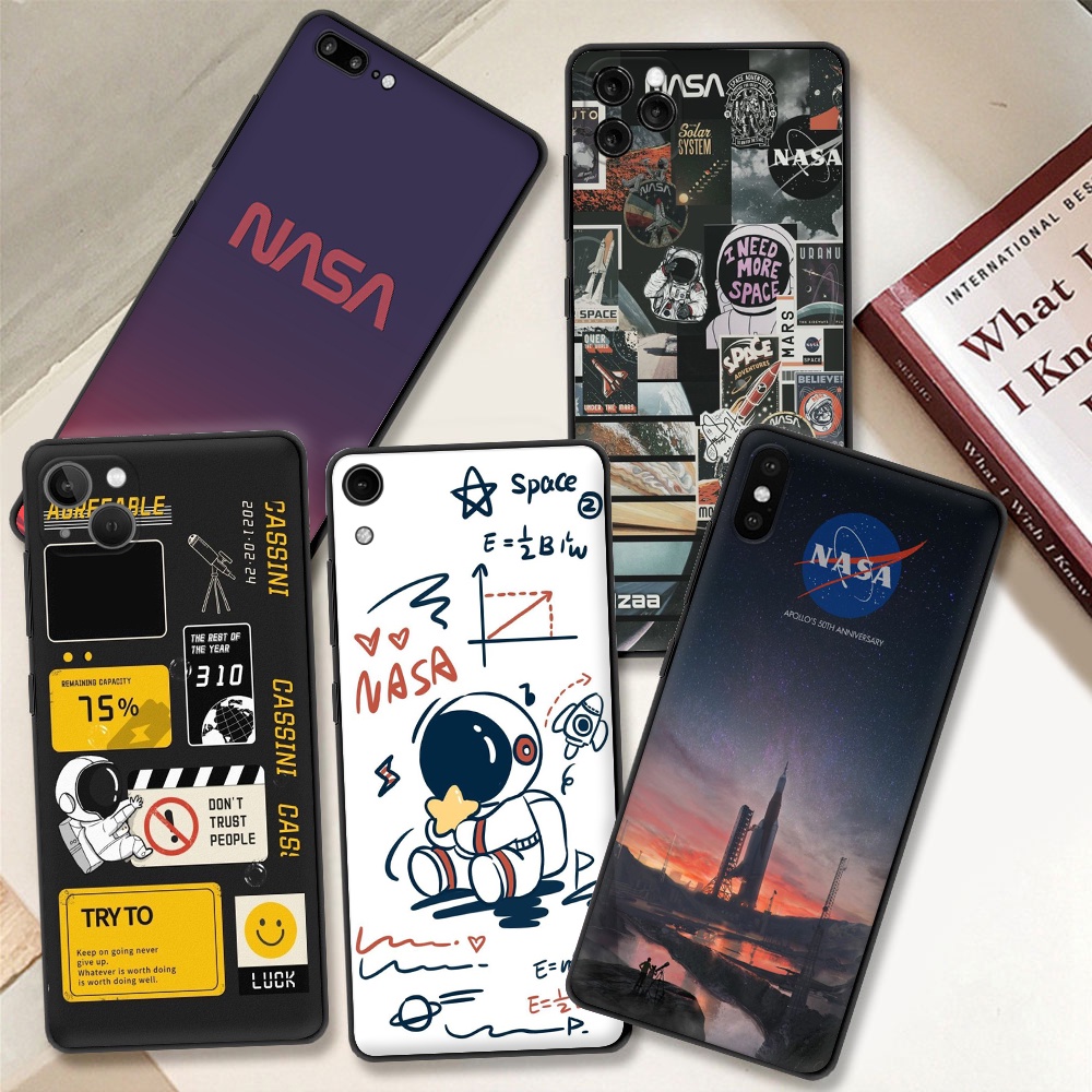 IPhone 11 Pro 5 5S SE 6 Plus 6S Plus 7 Plus 8 Plus X XS XR XS Max 43EF เคสโทรศัพท์มือถือลาย NASA