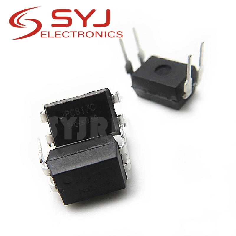 โฟโต้คัปเปลอร์ PC817B PC817C DIP-4 PC817 817 817B EL817 LTV817A LTV-817-A ความหนาแน่นสูง 50 ชิ้น ต่อ