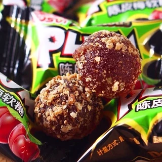 💥บ๊วยเยลลี่ 200g.💥 ขนมเยลลี่เนื้อบ๊วยคลุกด้วยเกล็ดเปลือกส้ม แบบมีไส้และไม่มีไส้ บ๊วยหนึบ เยลลี่บ๊วย ขนมกินเล่น