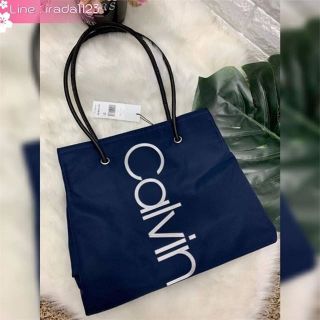 CALVIN KLEIN MALLORY NYLON TOTE BAG ของแท้ ราคาถูก