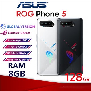 ASUS ROG PHONE 5 128GB RAM 8GB SnapDragon 888 EU (Global Rom) สินค้าใหม่ นำเข้าแท้ เอซูส