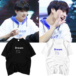 เสื้อยืดแขนสั้น ผ้าฝ้ายแท้ พิมพ์ลาย Bts Tian Jungkook แฟชั่นฤดูใบไม้ผลิ และฤดูร้อน สําหรับผู้ชาย และผู้หญิงS-5XL