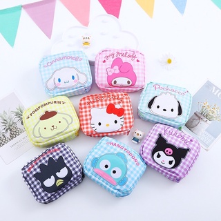 พร้อมส่ง Sanrio กระเป๋าใส่เครื่องสำอางค์ กระเป๋าจัดระเบียบ กระเป๋าลายการ์ตูน