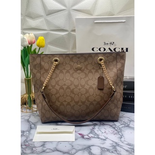 Coach Tote bags brown color