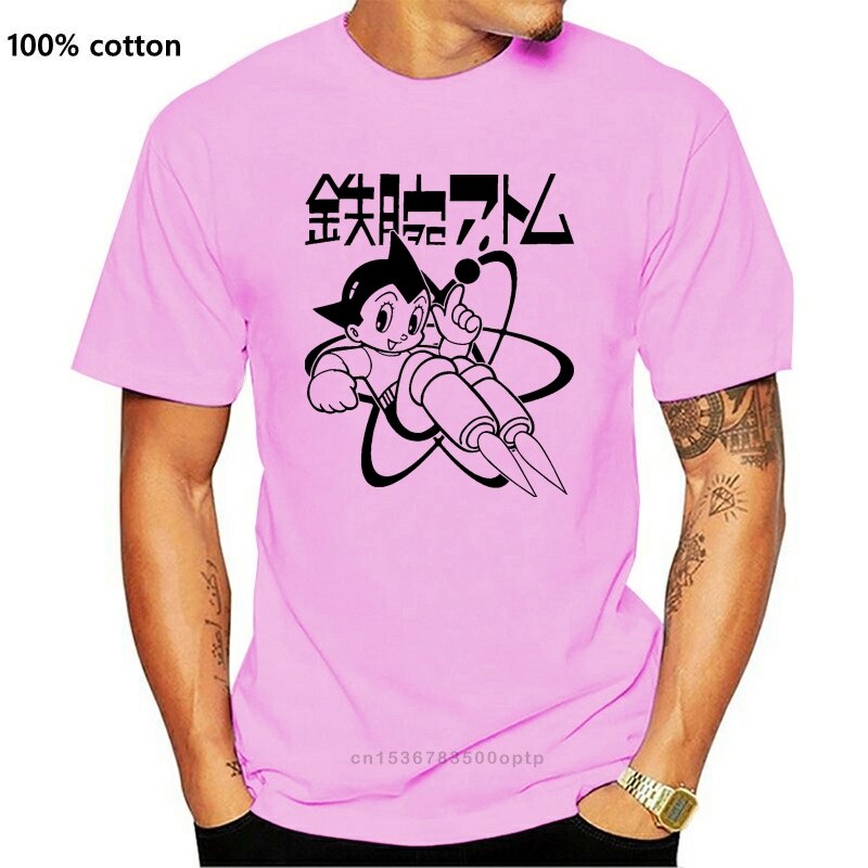 เสื้อยืดแฟชั่น Astro Boy Atom Graphic T Shirt Classic