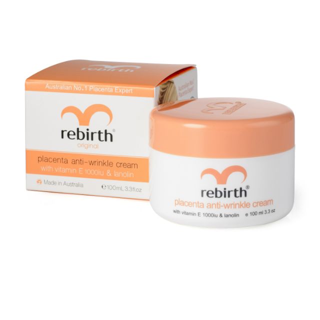 Rebirth Placenta & Vitamin E Anti-Wrinkle Crem 100g
