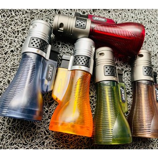 ไฟแช็ค ไฟหัวพ่น No.68 Butane Jet Lighter Torch Turbo Pipe Lighter Mini Spray Gun Cigar Lighter Windproof