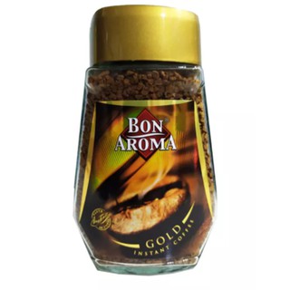 Bon Aroma Gold Instant Coffee Freeze Dried 100g.บอนอโรมาโกลด์กาแฟสำเร็จรูปฟรีซดราย 100 กรัม เครื่องดื่มพร้อมชง