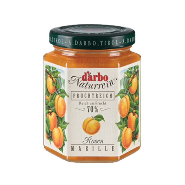 ดาร์โบแยมแอปริคอตเข้มข้น 200 กรัม/Darbo Apricot Double Fruit200gr