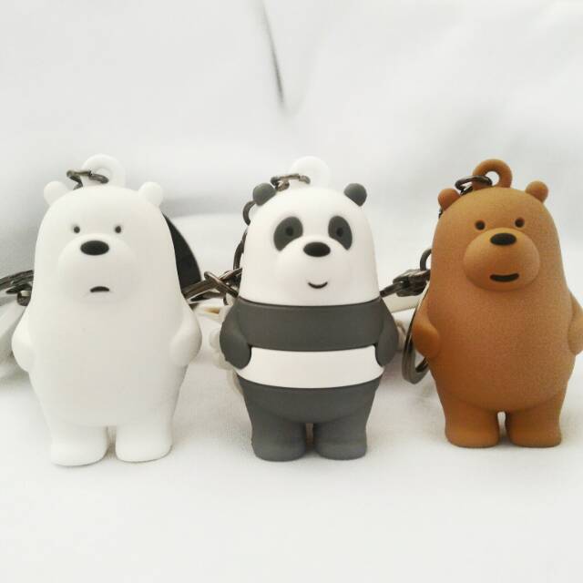 Gungan พวงกุญแจพวงกุญแจ We Bare Bear