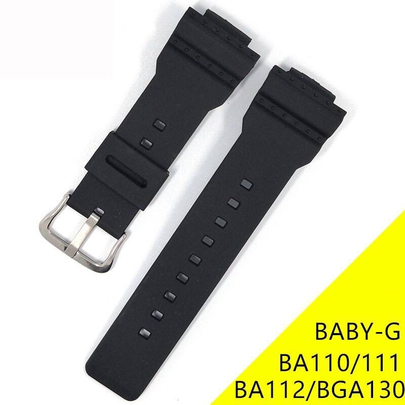 สายรัดสําหรับ Casio G SHOCK BABY-G BA110 BA111 BA112 BA130 BA120
