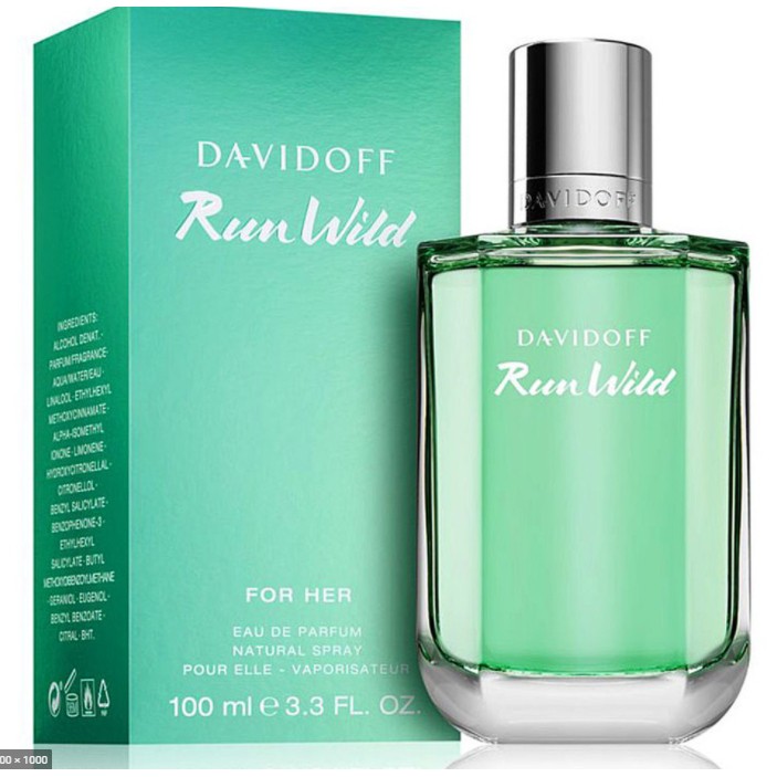 Davidoff Run Wild For Her EDP 100 ml.