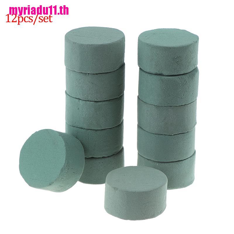 Mrth12pcsset Wedding DIY Craft Floral Foam Absorb Water Flower Paste Home myriadu11.th ThaiPick