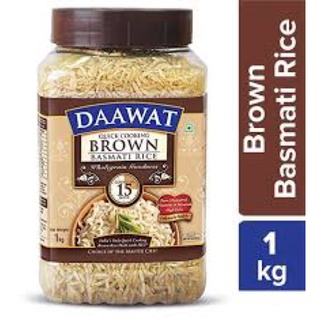 Daawat Brown Basmati Rice 1kg