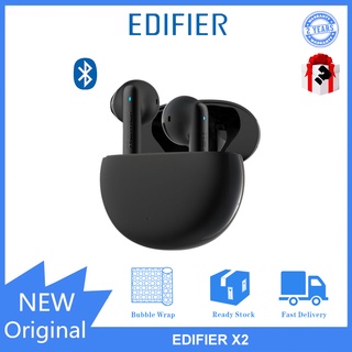 Edifier X2 หูฟังอินเอียร์ บลูทูธ 5.1 ไร้สาย ตัดเสียงรบกวน เวลาเล่น 28 ชั่วโมง ความล่าช้าต่ํา สําหรับเล่นเกม