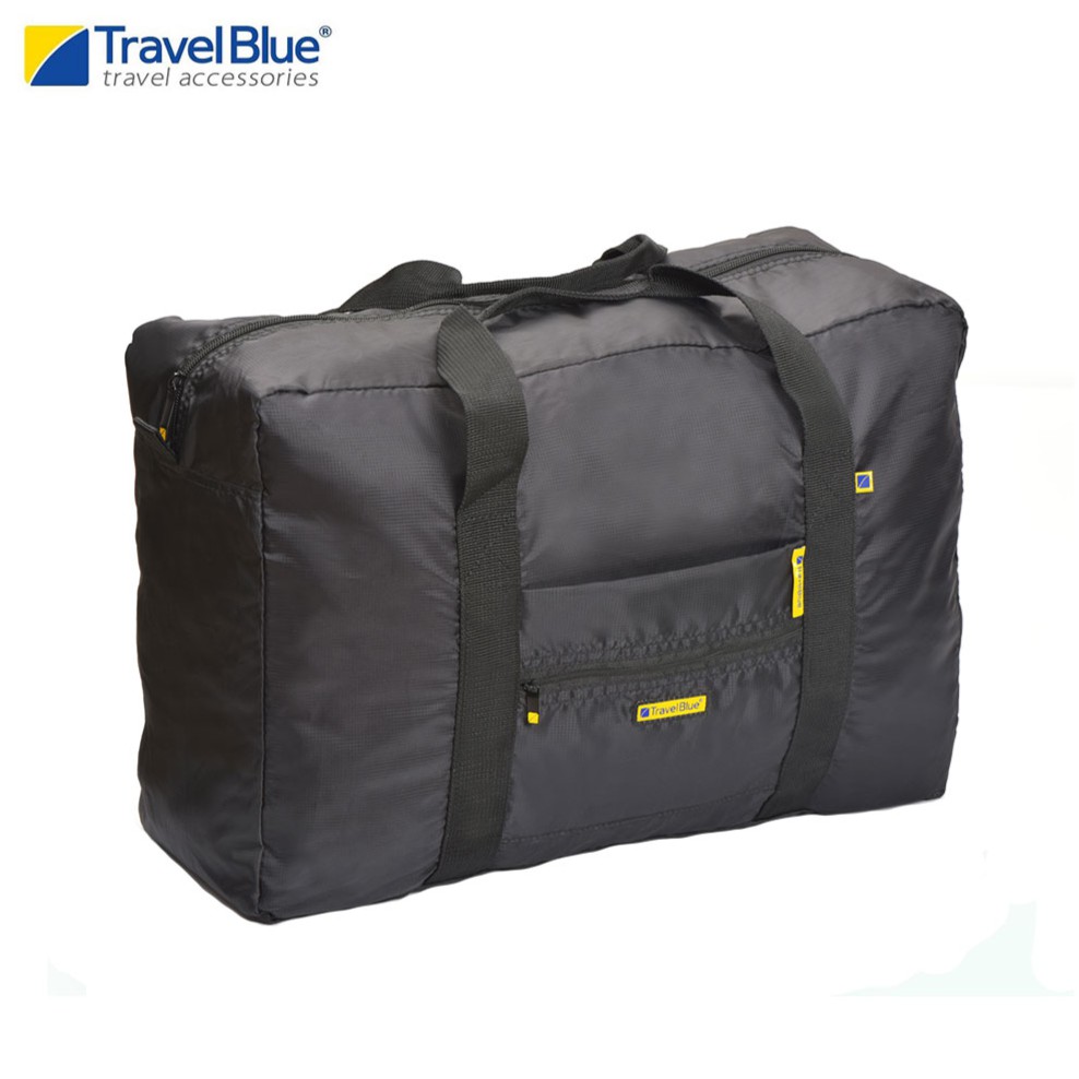Travel Blue กระเป๋าถือพับได้ 5018404000668 Foldable Carry Bag (30 Litres) - สีดำ/สีน้ำเงิน