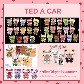 แผ่นน้ำหอมปรับอากาศ TED A CAR - 🐻53 กลิ่น