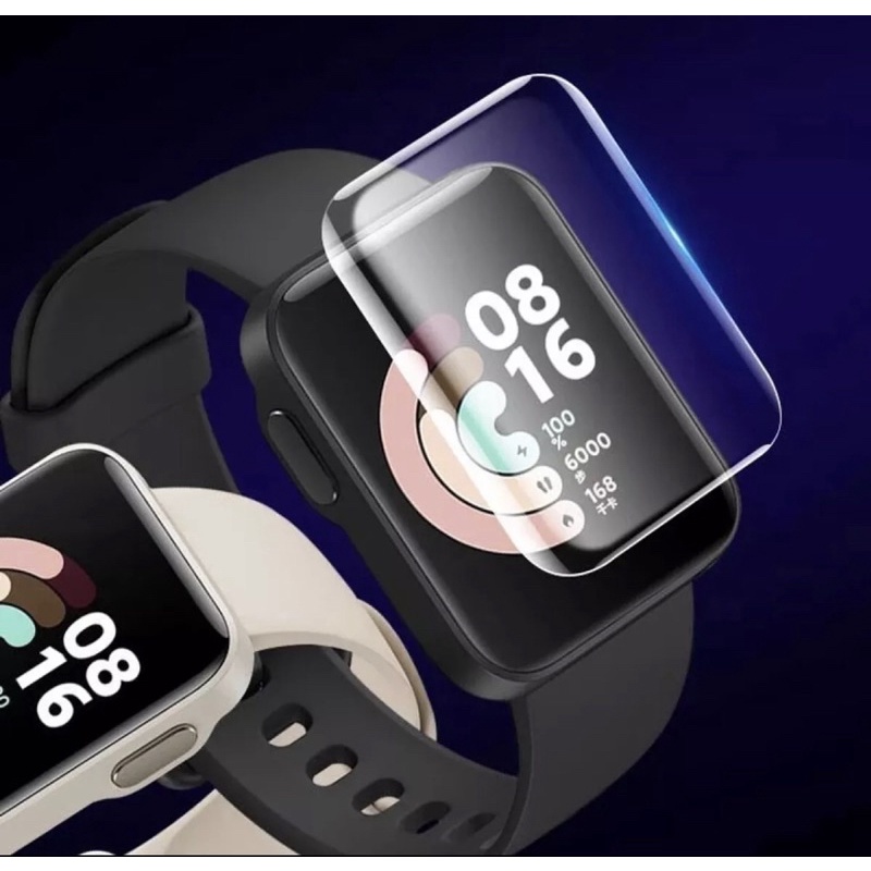 ฟิล์มฟ้องกันหน้าจอ ชนิด TPU สีใส แบบเต็มจอ สำหรับนาฬิก จอ LCD Xiaomi Mi Watch Lite Redmi Watch Global version ราคา ถูกที่สุด ดีลบีเคเค แกลเลอรีภาพที่ 8