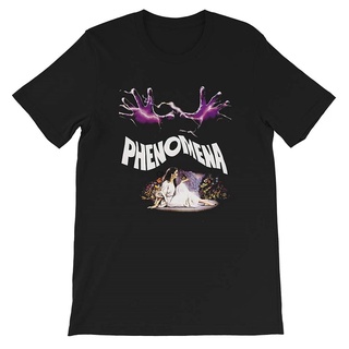 เสื้อยืด พิมพ์ลายโปสเตอร์ภาพยนตร์สยองขวัญ Dario Argentos Phenomena 80s Italian Jennifer John สําหรับผู้ชาย และผู้หญิงS-