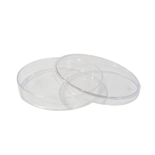 จานเพาะเชื้อพลาสติก (10 คู่/ชุด) (Petri Dish Plastic - Polystyrene 10 Pairs/Set)