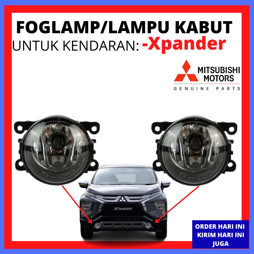 Xpander Foglamp Expander Original Valeo Foglamp/Mitsubishi Xpander ไฟตัดหมอก