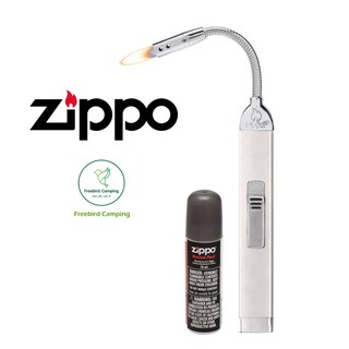 ZIPPO Lighter ที่จุดไฟ ซิปโป้ แถมแก๊ส เติมแก๊สได้ ปรับงอได้ วัสดุโลหะไร้สนิม ไฟแช็ค ตะเกียง เตา  camping แคมปิ้ง lantern