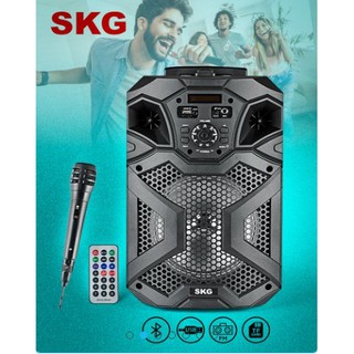 SKG ลำโพง Bluetooth พกพาพร้อม