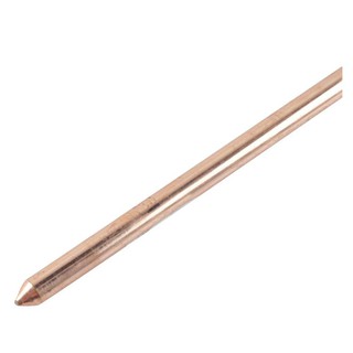 กราวด์หรอดชุบ BT 3/8 นิ้ว x 1 เมตร GROUND ROD COPPER CLAD BT 3/8" X 1M