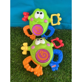 Fisher-Price Go Baby Go! Silly Sounds Frog ของเล่นเสริมพัฒนาการเด็ก มือสอง