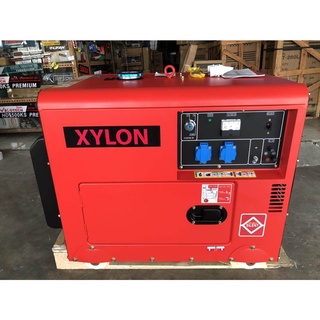 เครื่องปั่นไฟดีเซล รุ่นเก็บเสียง ขนาด 5000 วัตต์ 220V Silent Diesel Electric Generator ยี่ห้อ XYLON รุ่น XY6000-DS