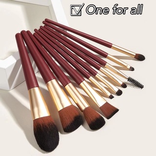 🔥พร้อมส่งจากไทย🔥แปรงแต่งหน้า H35 brush set เซต10ชิ้น แปรงปัดแก้ม แปรงไฮไลท์ แปลงแต่งหน้า Make up brush fancy