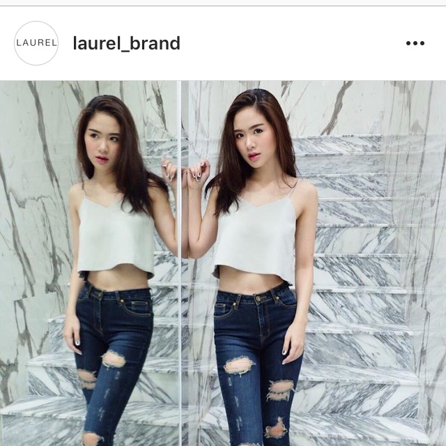 Laurel brand เสื้อสายเดี่ยว XS