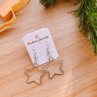 ต่างหูดาวห้อยแบบคิวท์ๆ🌟(Earings star)