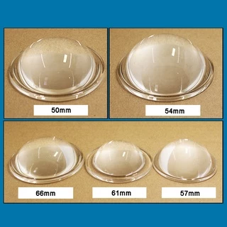 เลนส์กระจกออปติคอล 28 มม. - 100 มม. สําหรับไฟ Led 1 ชิ้น