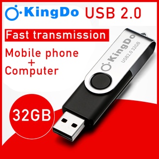 USB Kingdo 2 in 1 OTG USB Flash Drive 32GB 128GB Pendrive Memory stick Pen Drive คีย์ USB