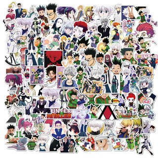 สติ๊กเกอร์ลายการ์ตูนกันน้ํา 100 ชิ้น / แพ็ค