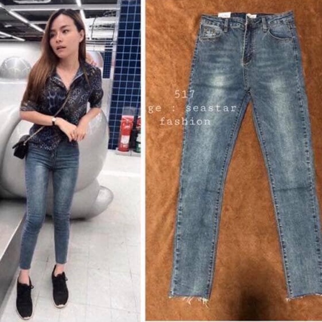 กางเกงยีนส์ งานป้ายwow