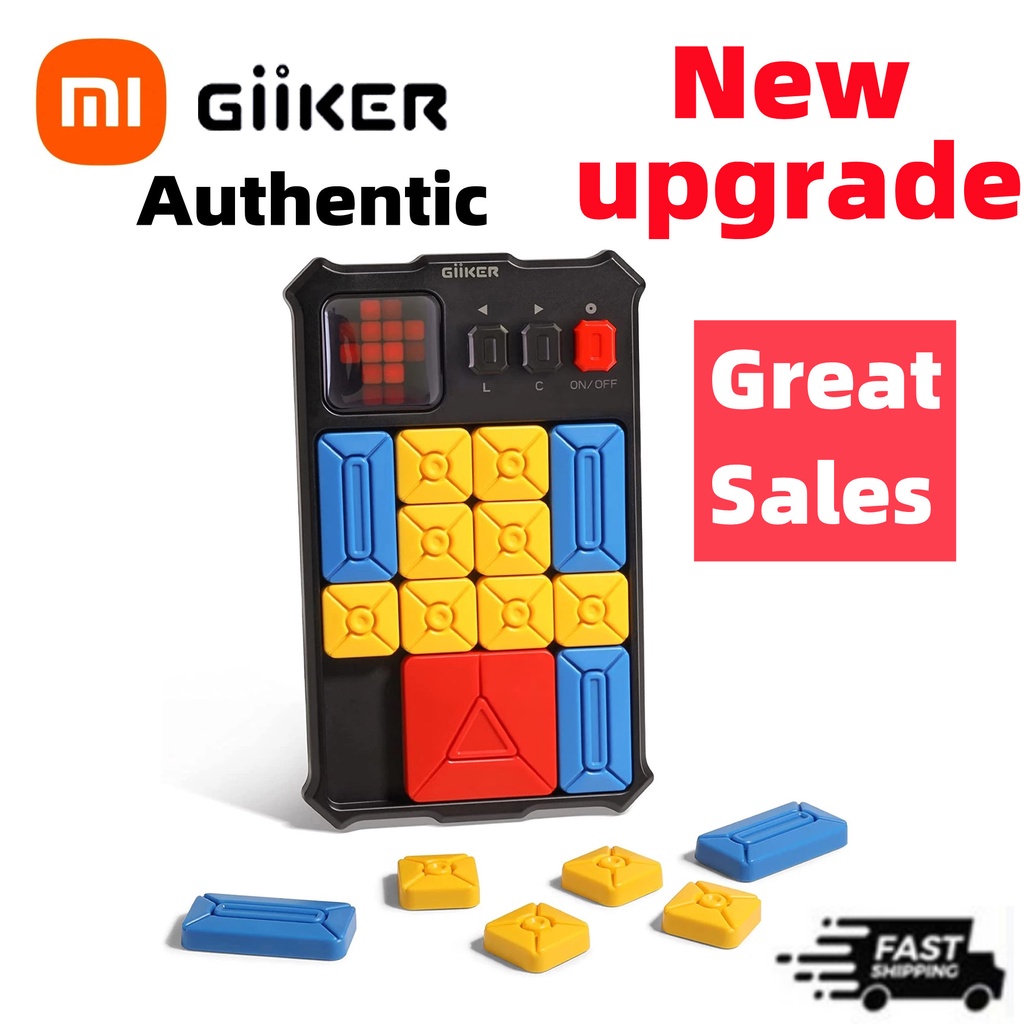 พร้อมส่ง Xiaomi Giiker Super Slide Huarong Road เกมเซนเซอร์อัจฉริยะ 500 ...