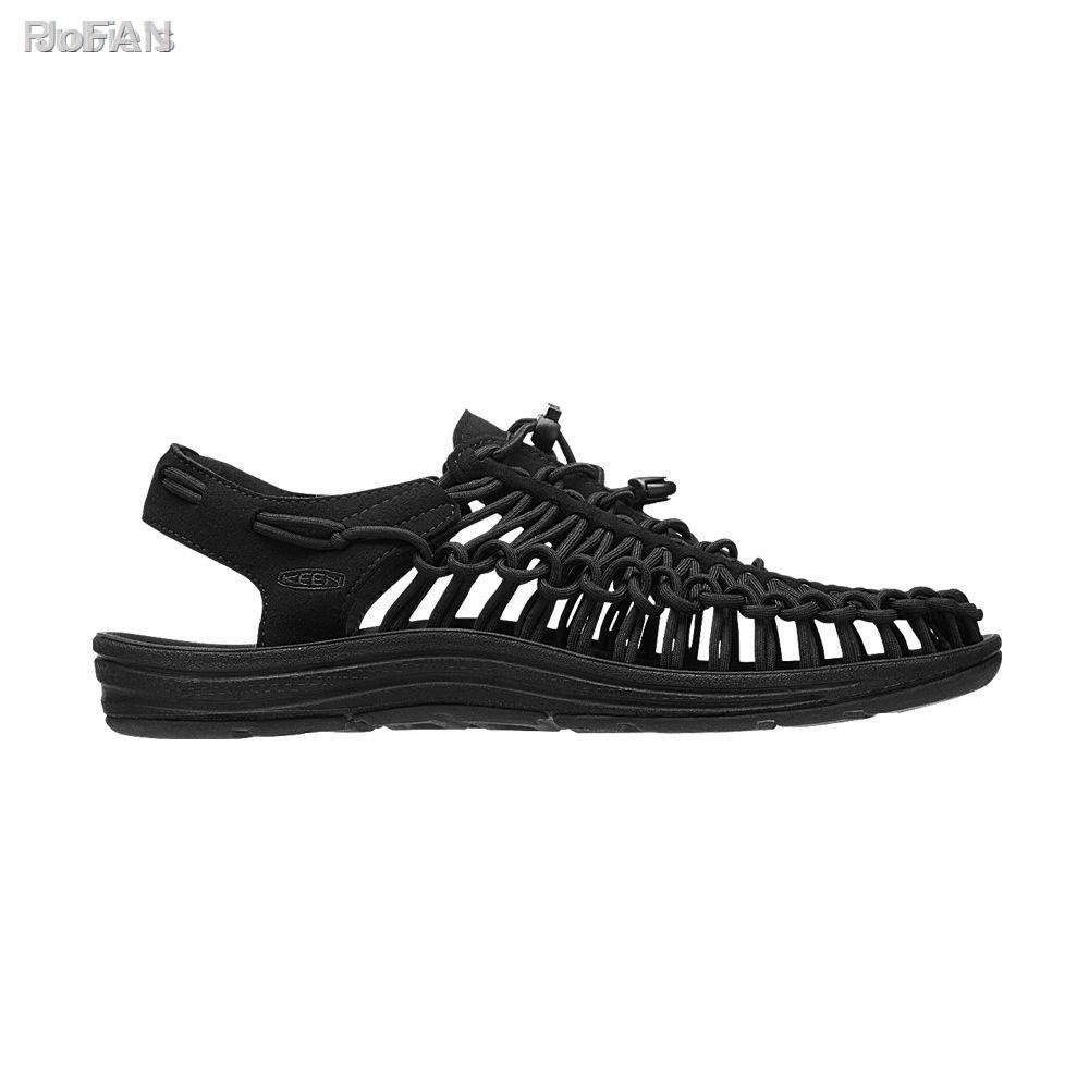 ◐♝✓▩☸☇Keen รองเท้าผู้หญิง รุ่น Women-UNEEK 3C (BLACK/BLACK)