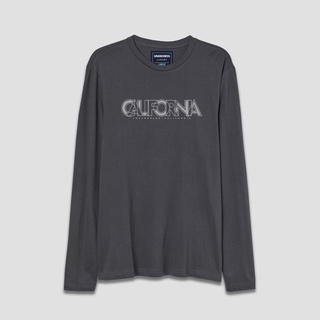 Grandness เสื้อยืด Luxury ลายกราฟิก แขนยาว รุ่น LX635 ( สีเท…